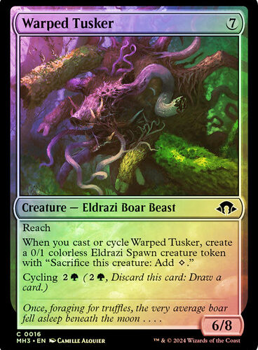 Warped Tusker Modern Horizons 3 (Foil)