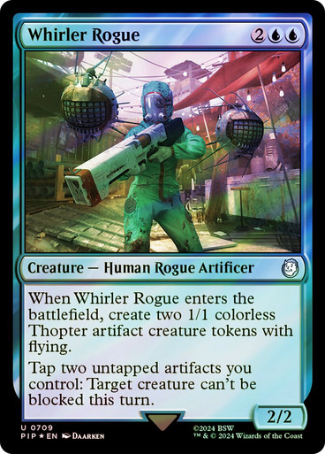 Whirler Rogue (Surge Foil) - Universes Beyond: Fallout (PIP)
