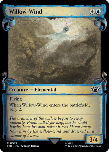 WillowWind527__80812 Willow-Wind (Showcase Scrolls) - Universes Beyond: The Lord of the Rings: Tales of Middle-earth foil
