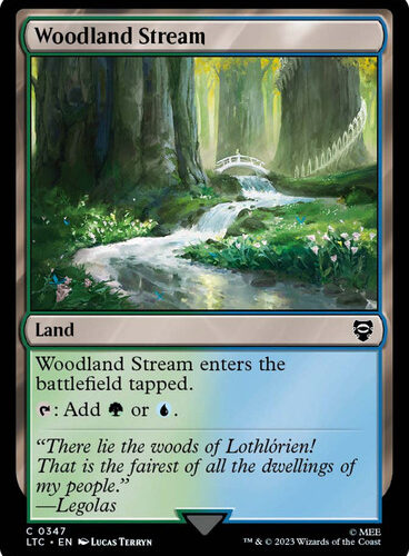 Woodland Stream The Lord of the Rings Commander