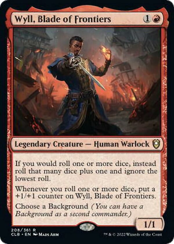 Wyll, Blade of Frontiers - Commander Legends Battle for Baldur's Gate (CLB) Wyll, Blade of Frontiers - Commander Legends: Battle for Baldur's Gate (CLB)