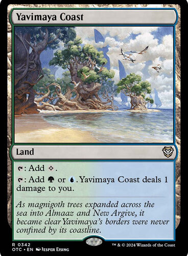 Yavimaya Coast Outlaws of Thunder Junction Commander