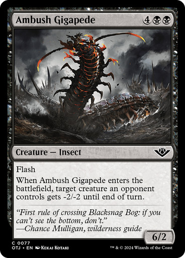 AmbushGigapede__31278 Ambush Gigapede Outlaws of Thunder Junction