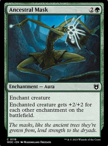 Ancestral Mask Wilds of Eldraine Commander