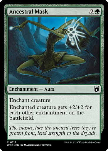 AncestralMask__46606 Ancestral Mask Wilds of Eldraine Commander