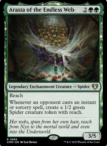 Arasta of the Endless Web Commander Masters