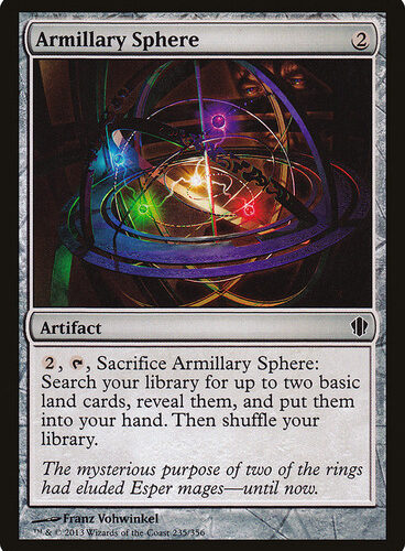 Armillary Sphere Commander 2013