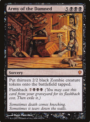 Army of the Damned Commander 2013