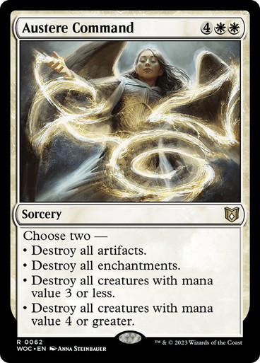 AustereCommand__83628 Austere Command Wilds of Eldraine Commander