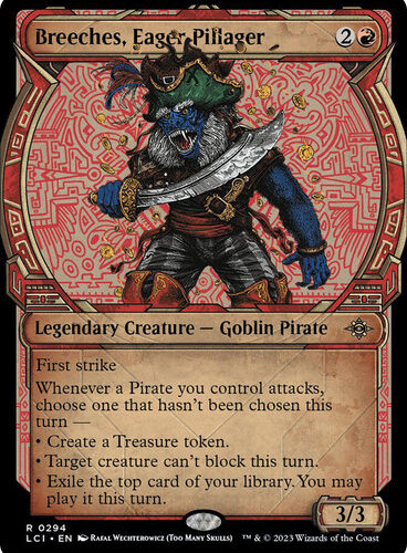 Breeches, Eager Pillager (Showcase) The Lost Caverns of Ixalan - Variants