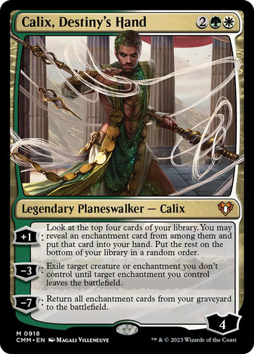 Calix, Destiny's Hand Commander Masters