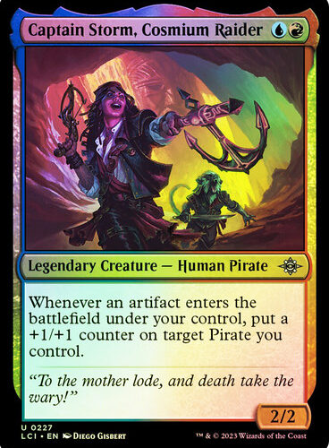 Captain Storm, Cosmium Raider The Lost Caverns of Ixalan (Foil)