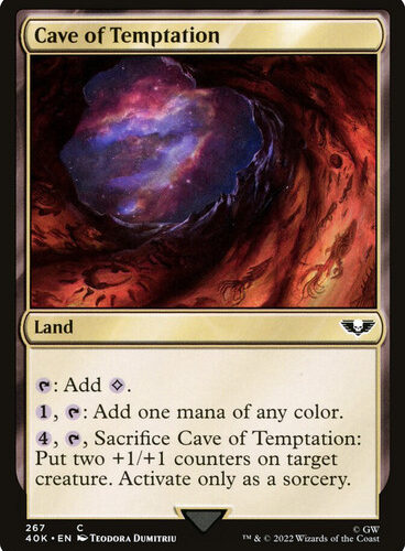 Cave of Temptation Warhammer 40,000 Commander