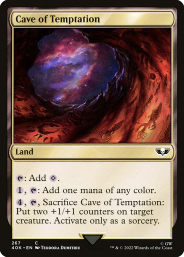 CaveOfTemptation__25071 Cave of Temptation Warhammer 40,000 Commander