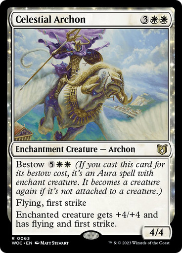 Celestial Archon Wilds of Eldraine Commander