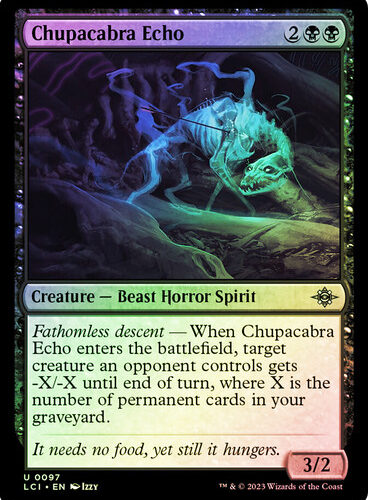 Chupacabra Echo The Lost Caverns of Ixalan (Foil)
