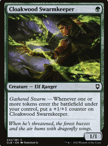 Cloakwood Swarmkeeper Commander Legends: Baldur's Gate