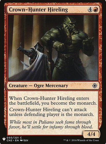 Crown-Hunter Hireling Planeswalker Symbol Reprints