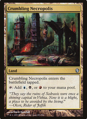 Crumbling Necropolis Commander 2013