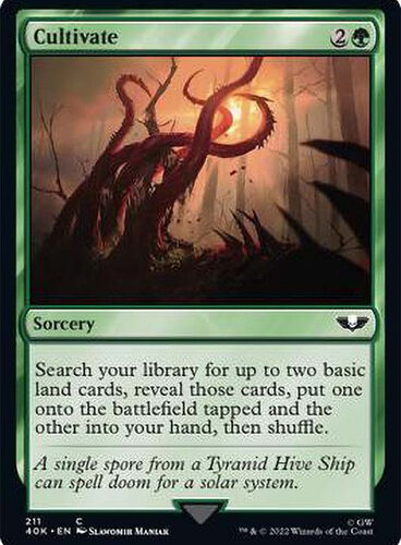 Cultivate Warhammer 40,000 Commander