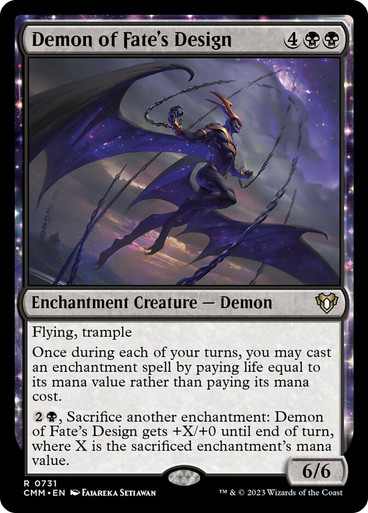 Demon of Fate's Design Commander Masters