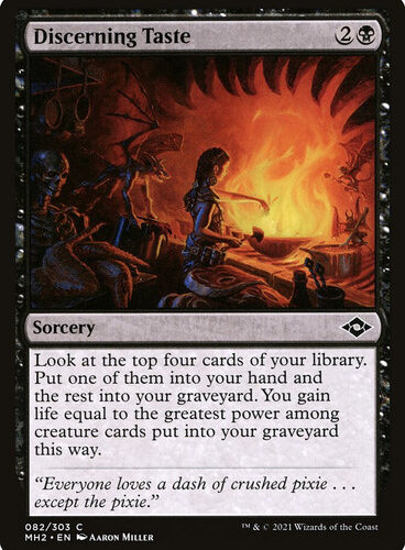 Discerning Taste Modern Horizons 2