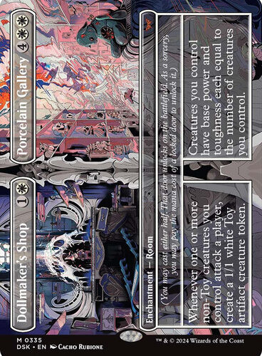 Dollmaker's Shop // Porcelain Gallery (Borderless) Duskmourn: House of Horror