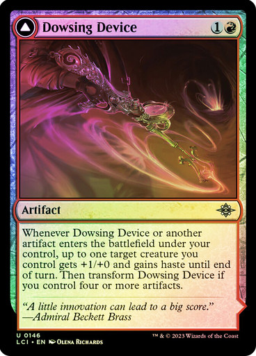 Dowsing Device // Geode Grotto The Lost Caverns of Ixalan (Foil)