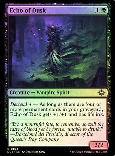 Echo of Dusk The Lost Caverns of Ixalan (Foil)