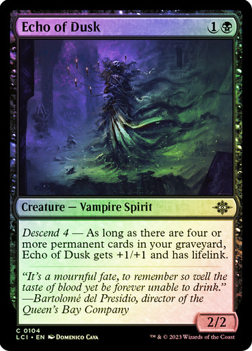 EchoOfDusk__77607 Echo of Dusk The Lost Caverns of Ixalan (Foil)
