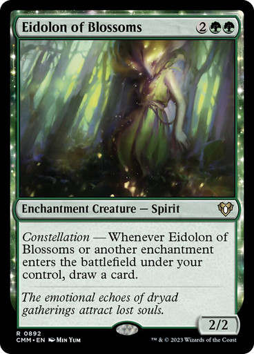 Eidolon of Blossoms Commander Masters