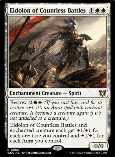EidolonOfCountlessBattles__38139 Eidolon of Countless Battles Wilds of Eldraine Commander