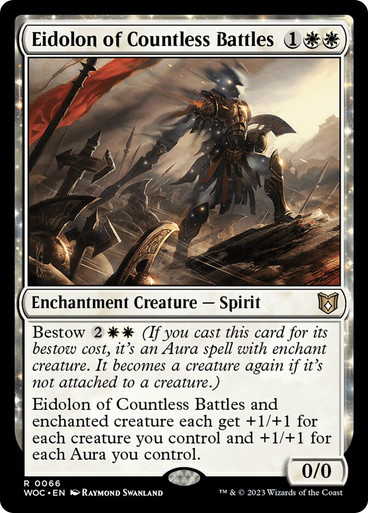 Eidolon of Countless Battles Wilds of Eldraine Commander
