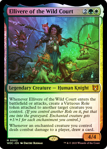 Ellivere of the Wild Court Wilds of Eldraine Commander (Foil)