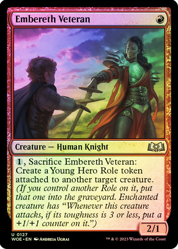 EmberethVeteran__69712 Embereth Veteran Wilds of Eldraine (Foil)