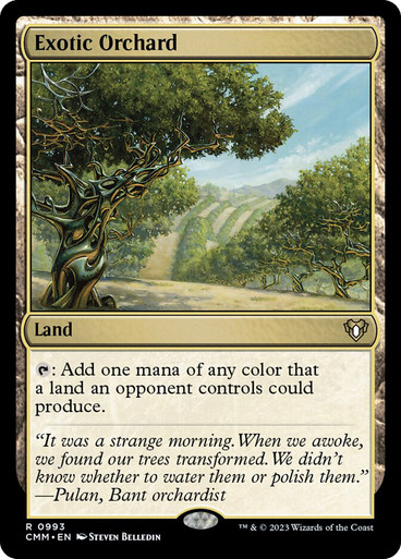 Exotic Orchard Commander Masters