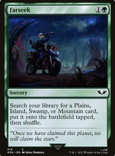 Farseek Warhammer 40,000 Commander