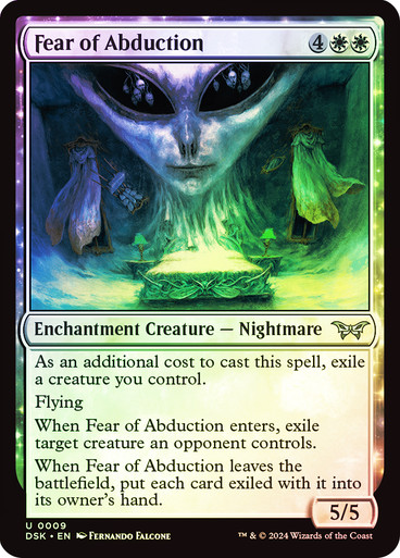 FearOfAbduction__17002 Fear of Abduction Duskmourn: House of Horror (Foil)