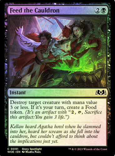 Feed the Cauldron Wilds of Eldraine (Foil)