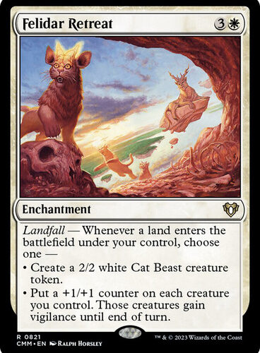 Felidar Retreat Commander Masters