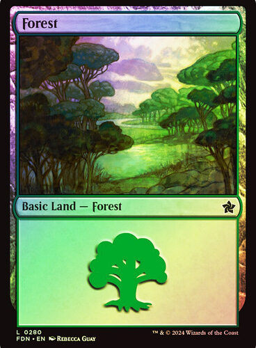 Forest (#280) Foundations (Foil)