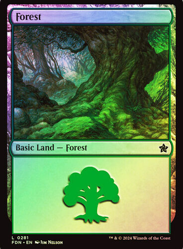Forest (#281) Foundations (Foil)