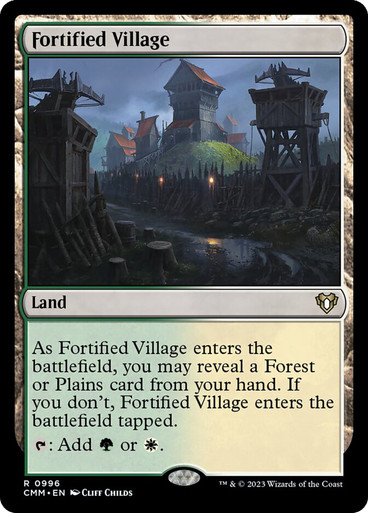 Fortified Village Commander Masters