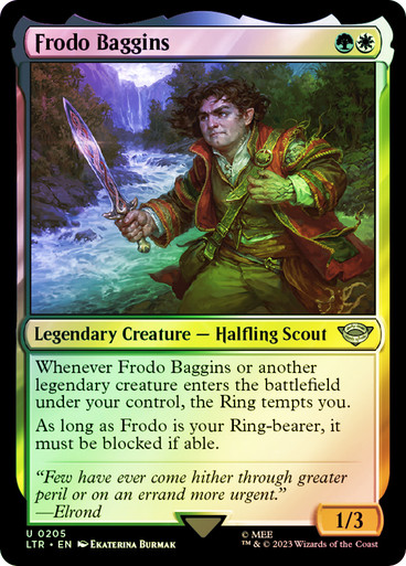FrodoBaggins__36947 Frodo Baggins The Lord of the Rings (Foil)