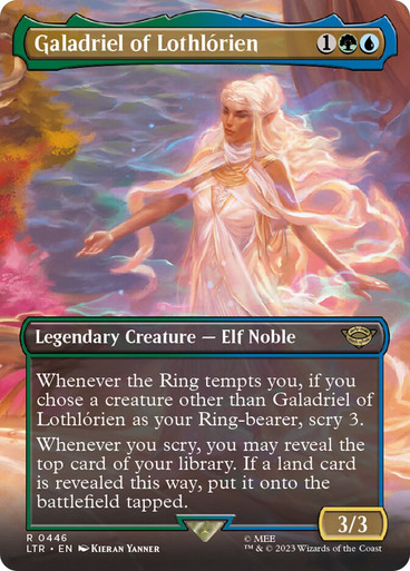Galadriel of Lothlorien (Borderless) The Lord of the Rings - Variants