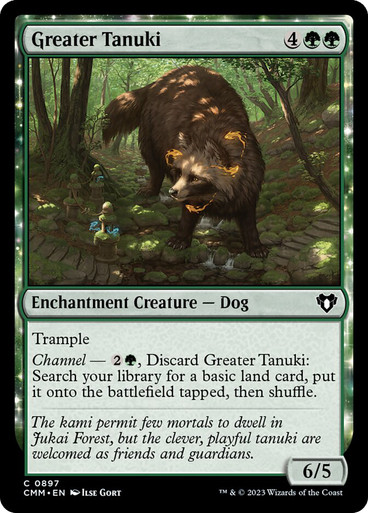 GreaterTanuki__39459 Greater Tanuki Commander Masters
