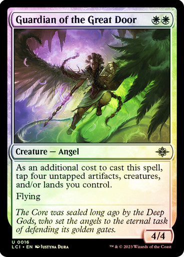 GuardianOfTheGreatDoor__19990 Guardian of the Great Door The Lost Caverns of Ixalan (Foil)