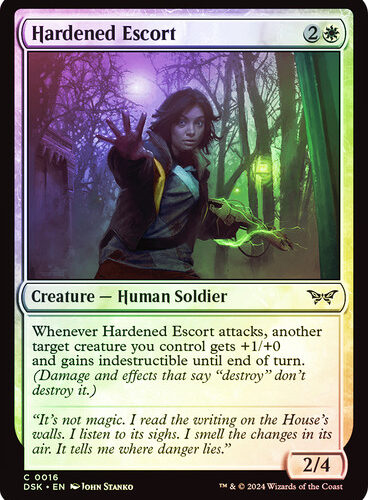 Hardened Escort Duskmourn: House of Horror (Foil)