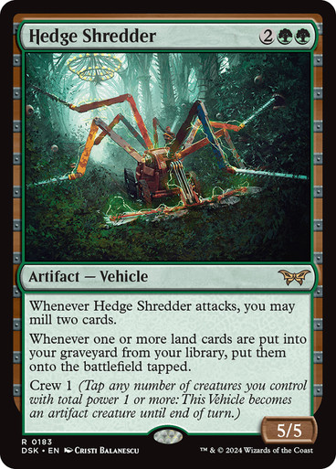 Hedge Shredder Duskmourn: House of Horror