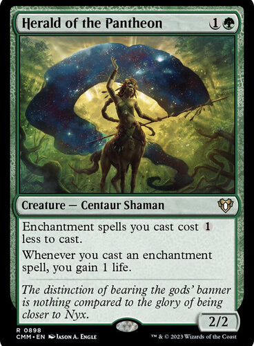 Herald of the Pantheon Commander Masters